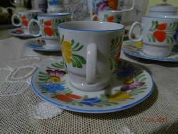 Cofee Set - white porcelain - 1960